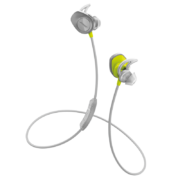 Bose SoundSport wireless无线运动耳机-柠檬黄 蓝牙 防掉落耳塞 手机耳机 入耳式颈挂式耳机