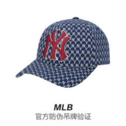 MLB 美国职棒大联盟 洋基队格纹刺绣鸭舌帽 32CPFB
