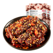 限地区、有券的上：百草味 蜀味麻辣牛肉100g