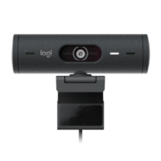 罗技（Logitech） Brio 高清广角网络摄像头 直播摄像头 视频会议电脑摄像头带麦克风 Brio 500黑色