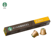 星巴克(Starbucks)Nespresso浓遇胶囊咖啡 轻度烘焙浓缩 10粒装 轻度烘焙 瑞士原装进口 黑咖啡