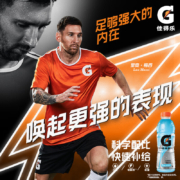 佳得乐 GATORADE 蓝莓味 功能运动饮料整箱 600ml*15瓶 跑步健身 百事出品