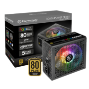 Tt（Thermaltake）额定500W Toughpower GX1 RGB 500 电脑电源（80PLUS金牌/256色灯效/日系主电容/温控）