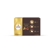 费列罗(FERRERO)榛果威化黑巧巧克力 婚庆喜糖零食伴手礼 节日礼物 15粒礼盒装分享装187.5g