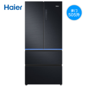 【全空间保鲜科技】海尔505L法式多门四门双变频风冷家用母婴冰箱