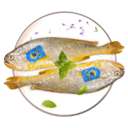 三都港 冷冻宁德大黄花鱼700g   2条装 生鲜 鱼类 国产海鲜水产 健康轻食49.9元