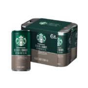 星巴克(Starbucks)星倍醇 经典美式228ml*6罐 小绿罐浓咖啡饮料(新老包装随机发货)49元 (需用券)