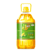 京喜app：福临门 食用油 非转基因 压榨玉米油4L