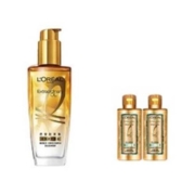 20点开始：L'OREAL PARIS 巴黎欧莱雅 奇焕润发精油 小金瓶 100ml（赠洗发水100ml*2） *2件