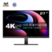 优派27英寸4K显示器 微边IPS显示屏 HDR广色域可壁挂 游戏电竞ps4电脑显示器拼接屏显示屏VX2771-4K-HD