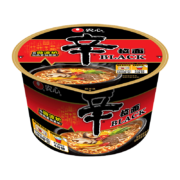 有券的上:农心 辛拉面Black 豚骨汤风味方便面（可微波炉加热食用）101g