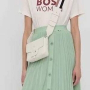 BOSS Hugo Boss 雨果·博斯 Bee 女士意大利牛皮单肩斜挎包50468783