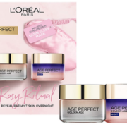 国内日霜450元！L'Oreal Paris 欧莱雅 金致臻颜牡丹奢养粉研套装（日霜50ml+晚霜50ml+眼罩） 直邮含税到手￥147.13