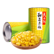 天山红 玉米粒 健康轻食甜玉米粒 水果玉米粒罐头 开罐即食410*2罐