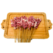 蒙瑞原 羊肉串 呼伦贝尔生鲜羊肉 冷冻半成品羊肉串户外烧烤 可油炸 真空清真 净含量280克/20串 羊肉串 家庭装
