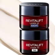 L'Oréal Paris 欧莱雅 Revitalift Laserx3 复颜光学紧致嫩肤去皱 日霜+晚霜套装 50ml*2瓶