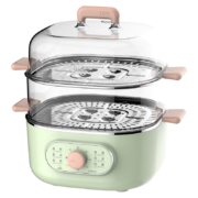 美的（Midea）电蒸锅多功能家用大容量全自动官方蒸菜蒸汽神器蒸笼 颜值蒸锅|ZG2323E201