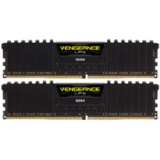 美商海盗船（USCORSAIR）16GB(8G×2)套装 DDR4 2666 台式机内存条 复仇者LPX系列 游戏型