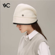 PLUS会员：vvc 包头堆堆帽女 流光米