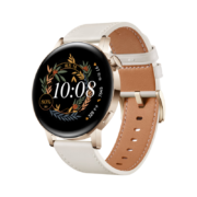 华为HUAWEI WATCH GT3 华为手表 运动智能手表 精准心率/蓝牙通话/血氧检测 雅致款 42mm 浅金色+白色