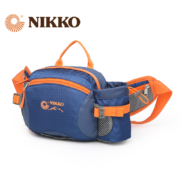 日高（NIKKO）腰包 户外登山骑行包水壶包防水 713宝蓝色