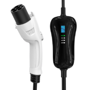砾能（NeoLenta） 新能源电动汽车充电枪便携随车充家用免接地3.5KW支持比亚迪特斯拉蔚来小鹏 3.5KW【屏显版】-10米