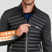 迪卡侬旗舰店羽绒服短款男女运动户外滑雪内胆保暖超轻透气OVW1