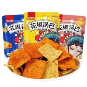京东特价app: 比比赞 花椒锅巴 椒香味128g+麻辣味128g+爆辣味128g
