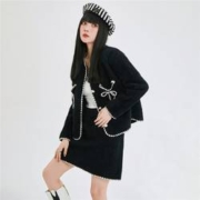 ONE MORE 文墨 女士小香风套装 外套+短裙 SOM23ALS86714