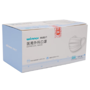 winner 稳健医疗 稳健（Winner）医用外科口罩50只/盒