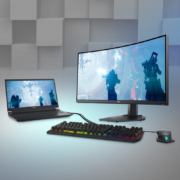 戴尔（DELL）34英寸 电竞显示器 准4K 144Hz 高刷 1ms 带鱼屏 HDR400 FreeSync 1800R 游戏娱乐 S3422DWG