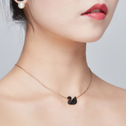 10日10点！SWAROVSKI 施华洛世奇 ICONIC系列 女士天鹅项链 5347329 大号