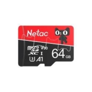 再降价、需抢券、京东特价版：Netac 朗科 P500 Micro-SD存储卡 64GB 紫色（UHS-I、V30、U3、A1）