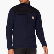 S码！Carhartt 男士半拉链套头衫  含税到手286.87元