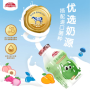 界界乐（Jelley Brown）乳酸菌饮料 蓝莓口味乳酸菌益生菌 95ml*20瓶/箱 进口奶源 进口菌种 儿童奶