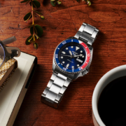 精工（SEIKO）手表 新盾牌5号系列日韩表100米防水钢带深海运动机械男士腕表 SRPD53K1 生日礼物