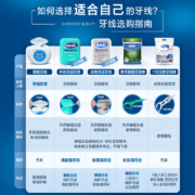 欧乐B专业洁齿微腊牙线 舒适深洁随身便携 50m*4盒装 超细扁牙线 细滑线 清洁齿缝