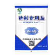 京东特价APP：食用盐加碘精制盐 400g*2
