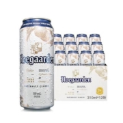 精选  PLUS会员：Hoegaarden 福佳 比利时风味精酿啤酒 福佳白啤酒 310ml*12听