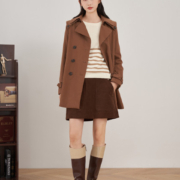 INMAN 茵曼 女士风衣外套 18213676HHM440