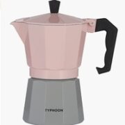 TYPHOON NOVO 咖啡馆概念系列 浓缩咖啡机 6杯份 粉灰色