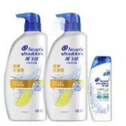 海飞丝 洗发水套装 500g*2瓶+80g