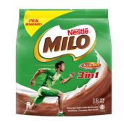 雀巢 Nestle  美禄醇香巧克力味麦芽可可粉  速溶能量冲饮三合一 594g/袋  马来西亚进口