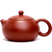 京东京造 宜兴紫砂壶 原矿朱泥 手工茶壶泡茶壶功夫茶具 朱泥西施壶 250ml