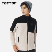PLUS会员：TECTOP 探拓 男款户外抓绒衣 2237045ZR