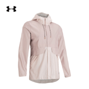 安德玛（UNDERARMOUR）Cloudstrike Shell女子训练运动夹克1350954 粉红色698 M