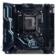 映泰(BIOSTAR)B660GTN ITX迷你电脑主板DDR4 支持CPU 12400 /12400F/12700/G7400(INTEL B660/LGA 1700)