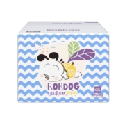 巴布豆(BOBDOG)小波浪薄柔亲肤学步裤XXXL96片箱装(18KG以上）加加加大码婴儿尿不湿 成长裤 柔软透气不闷热