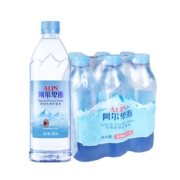 阿尔卑斯饮用天然矿泉水 500ml*6瓶/提 塑封膜包装