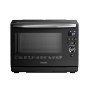 东芝（TOSHIBA） 微蒸烤一体机 水波炉 家用微波炉蒸烤空气炸26L ER-XD90CNB 黑色